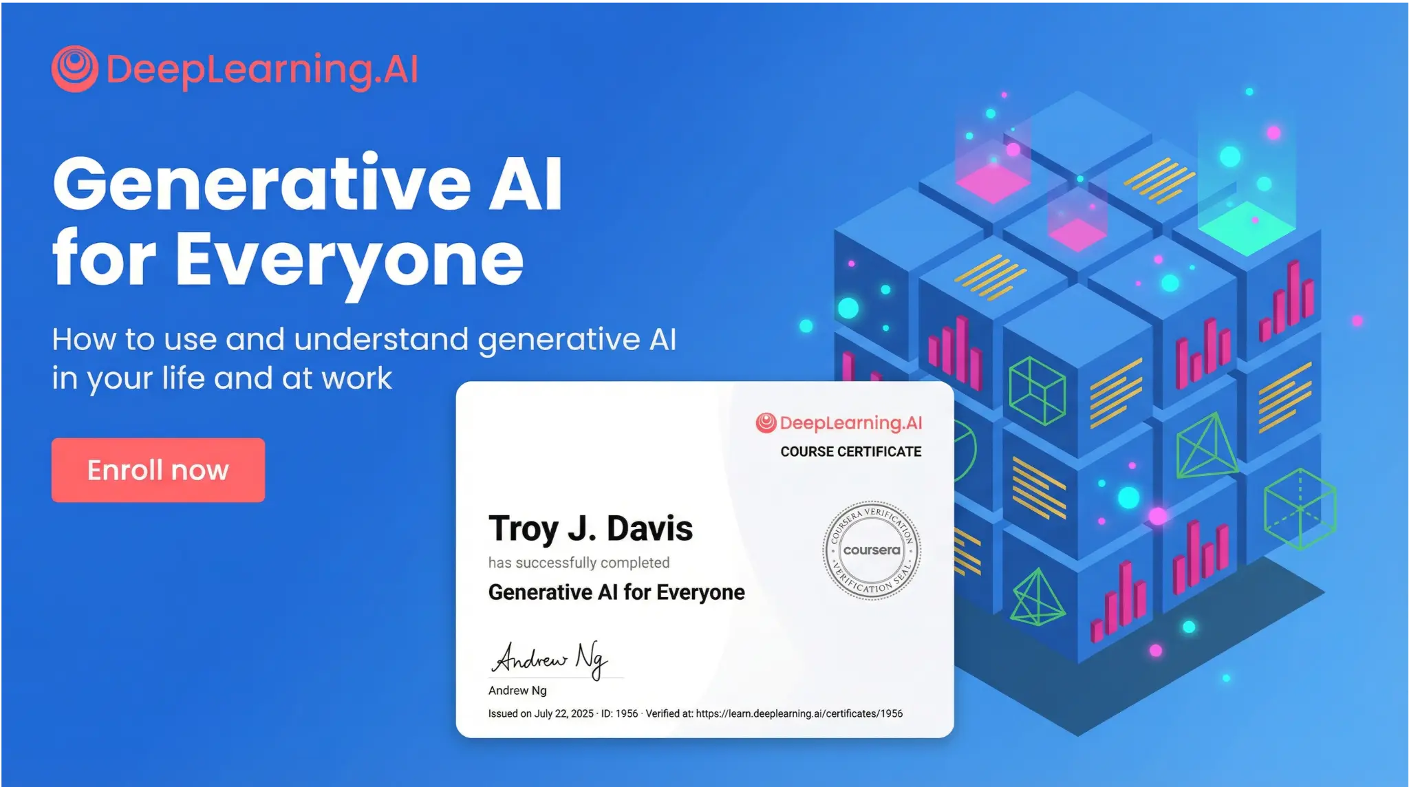 Generative AI for Everyone Certificate